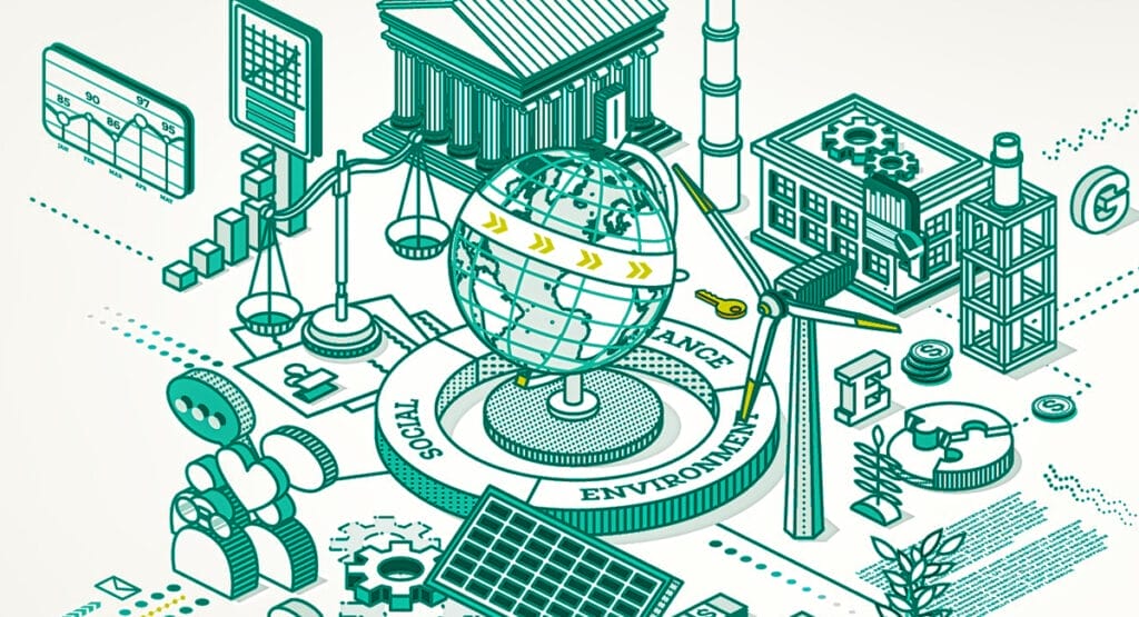 ESG-IREC green graphic
